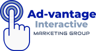 Advantage interactive original image showing transparent logo