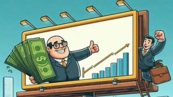 The Power of Traditional Marketing in Brand Awareness Large billboard advertisement in a busy city street